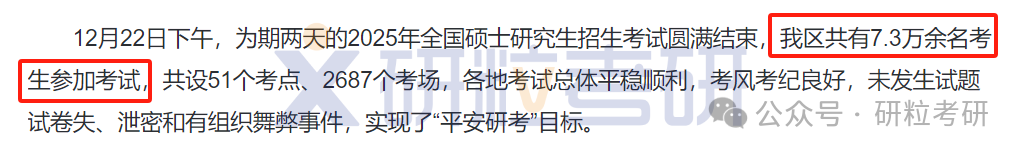 25考研广西考生人数